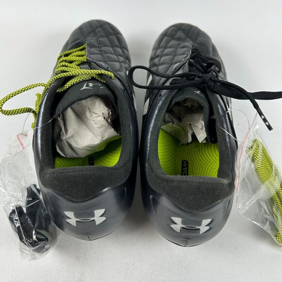 Under Armour Hydrastrike II SG Soccer Cleats Womens US 11 Black with Extra Laces - Picture 6 of 13